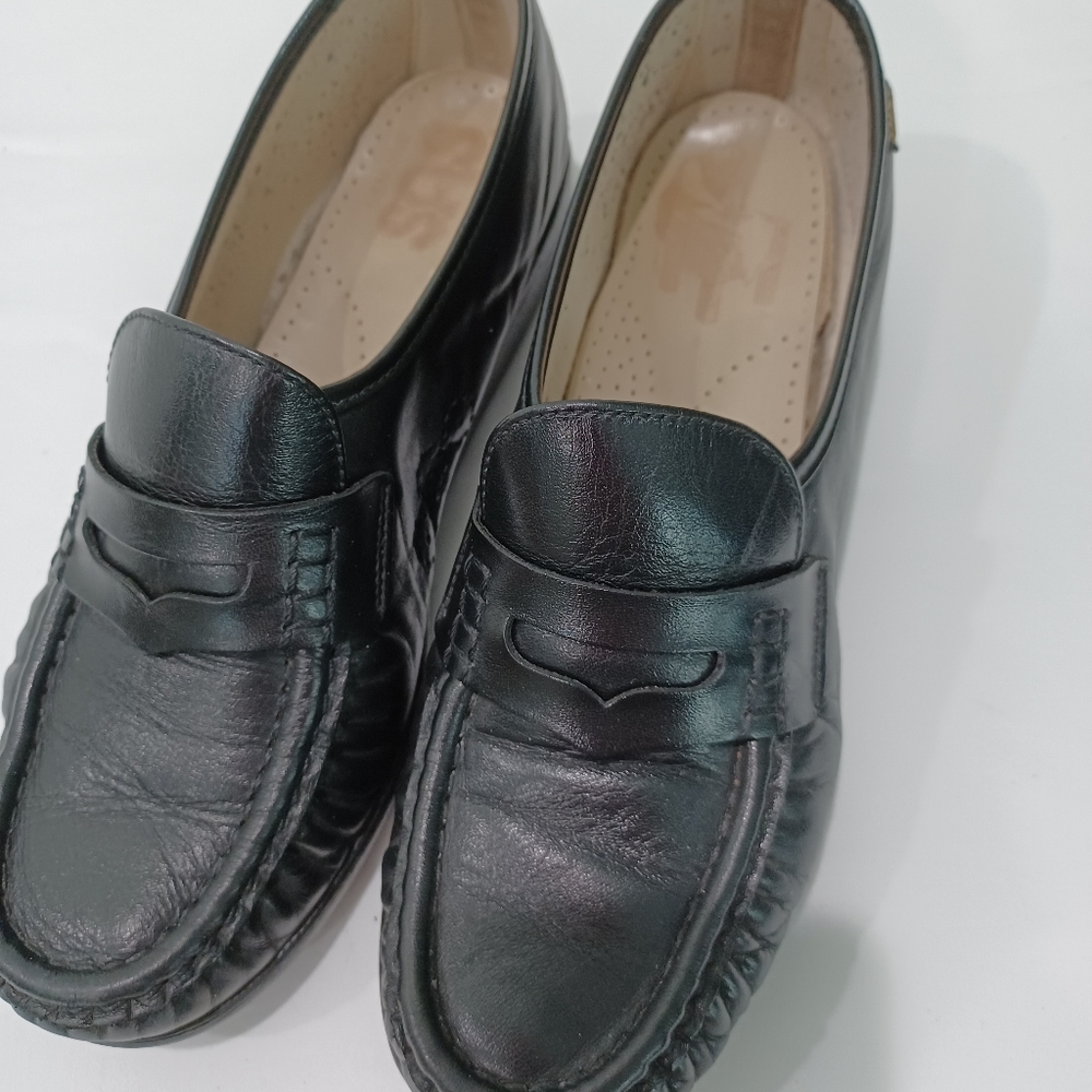 SAS loafer 9M black leather